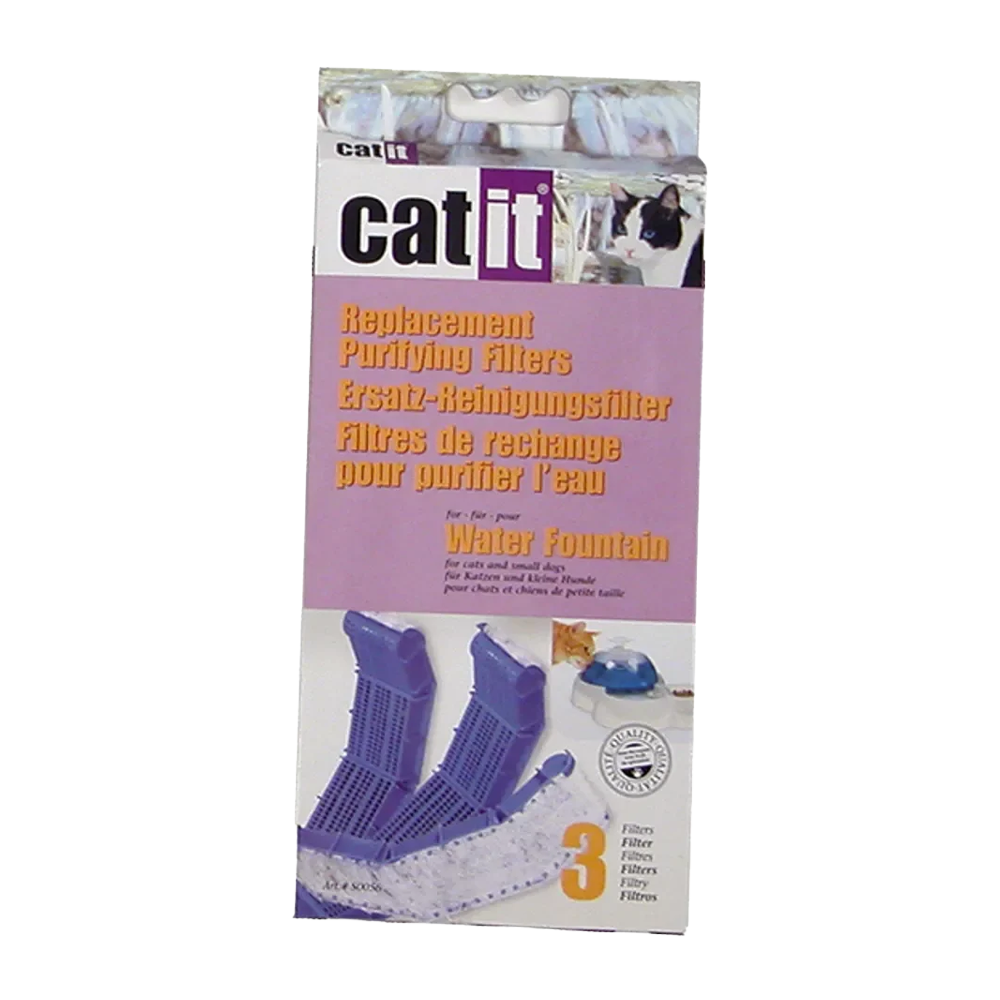 Kulfilter til Catit vandfontæne - 3 stk.