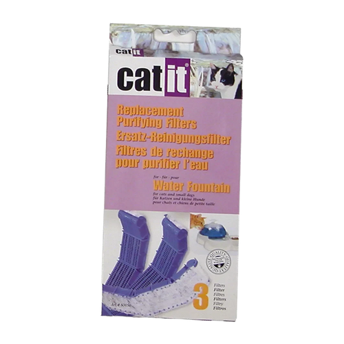 Kulfilter til Catit vandfontæne - 3 stk.