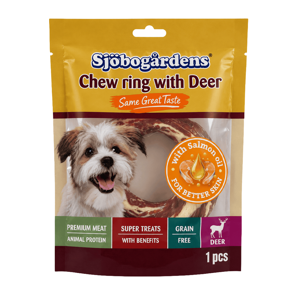 Sjöbogårdens Chew Ring med hjort - 1 Pack