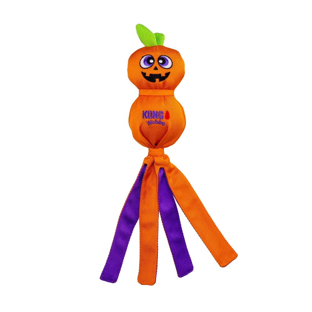 Kong Halloween Wubba Ballistic Jack-o-Lantern - 37X9X9CM