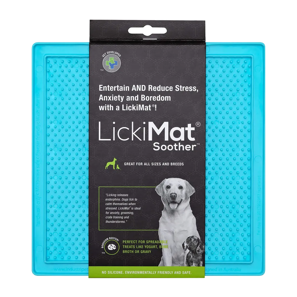 Hundeskål Lickimat Sut Lyseblå - 20x20 CM