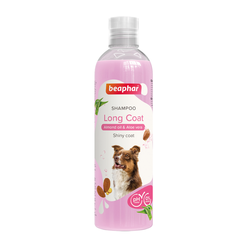 Shampoo til lang pels - 250 ml