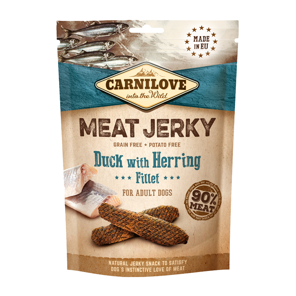 Carnilove Jerky And med Sildefilet - 100 G