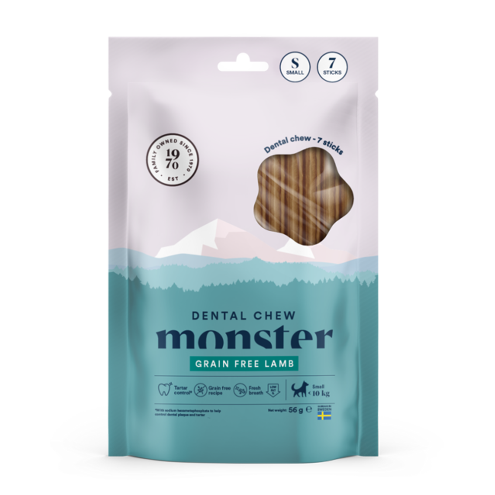 Monster Hunde Tyggegummi Lamb Week (7 stk.)