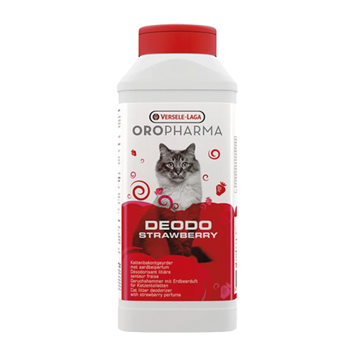 Oropharma Deodorant Kattsand Jordgubbsdoft - 750 G