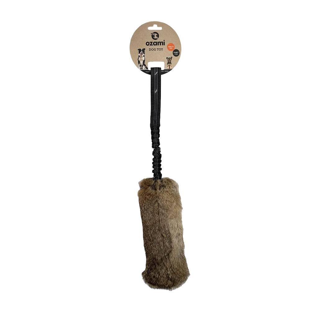 Ozami Play-N-Tug Rabbitskin - 58CM