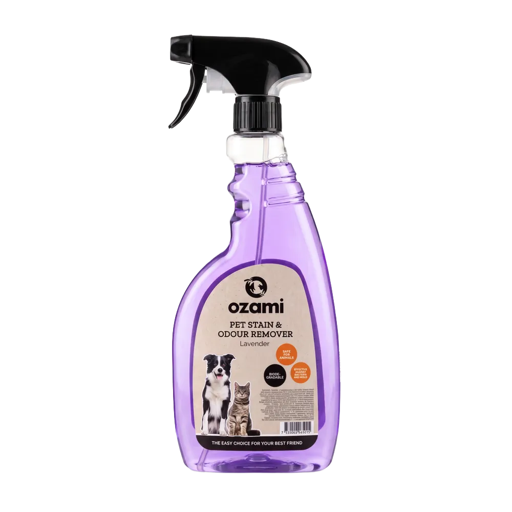 Ozami Pet Stain & Odour Remover Lavendel - 750 ML