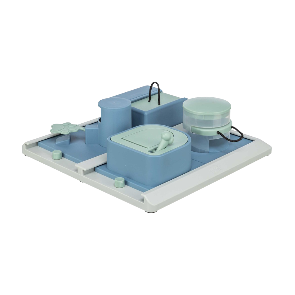 Hundeaktivitetspokerkasse 2 niveau 3 - 31x31 cm