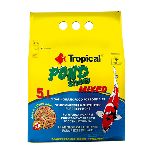 Tropical Pond Mixed Sticks - 5L/400G | Endast 129 kr! - Zoogiganten