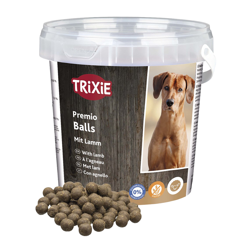 Premio Trainer Snackbolde med Lam - 500 G