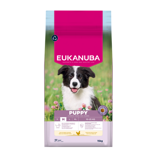 Euk Hundehvalp Mellem - 15 KG