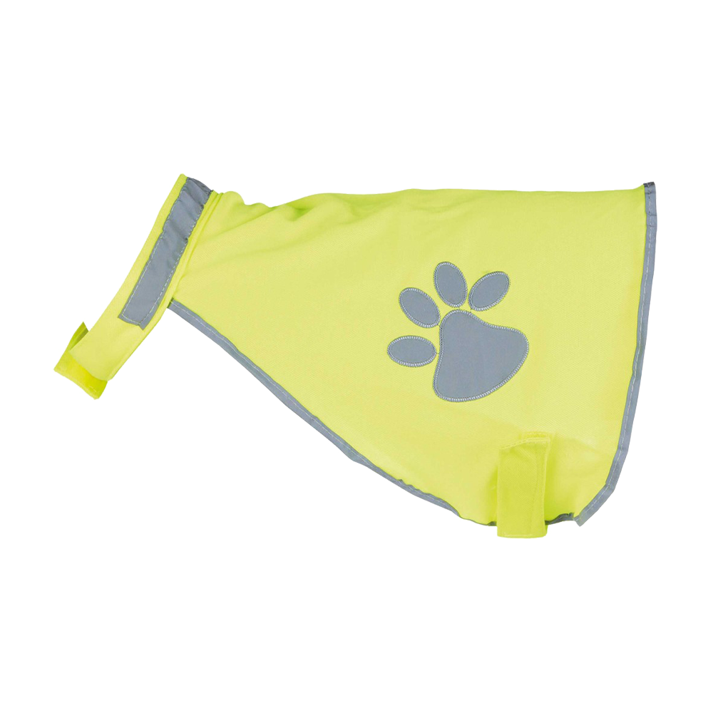 Sikkerhedsvest med poteaftryk, reflekterende