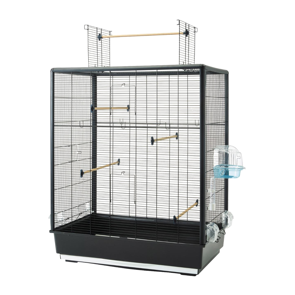 Birdcage Primo 60 Åben Empire Knock Down - Sort