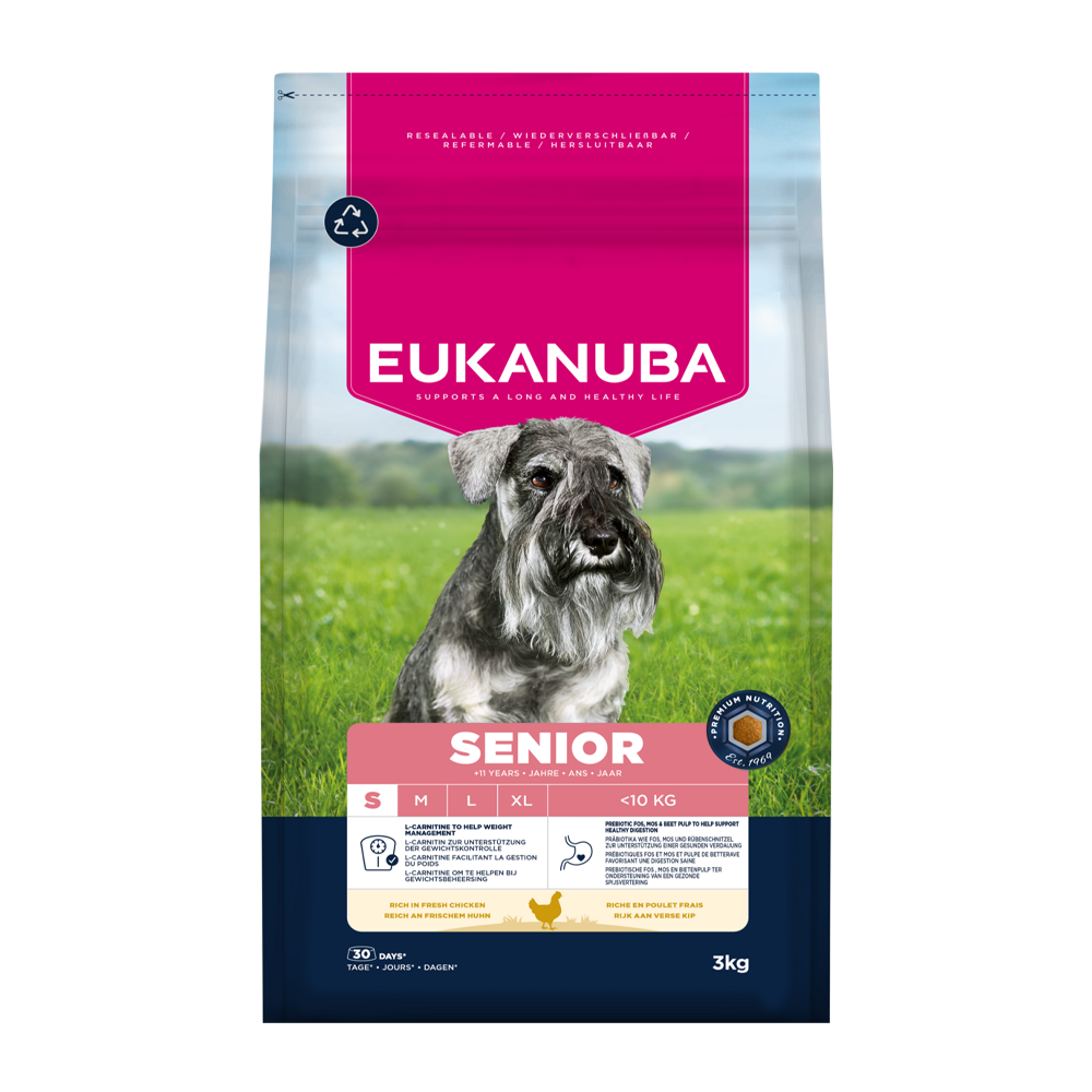 Euk Hunde Senior Small - 3 KG