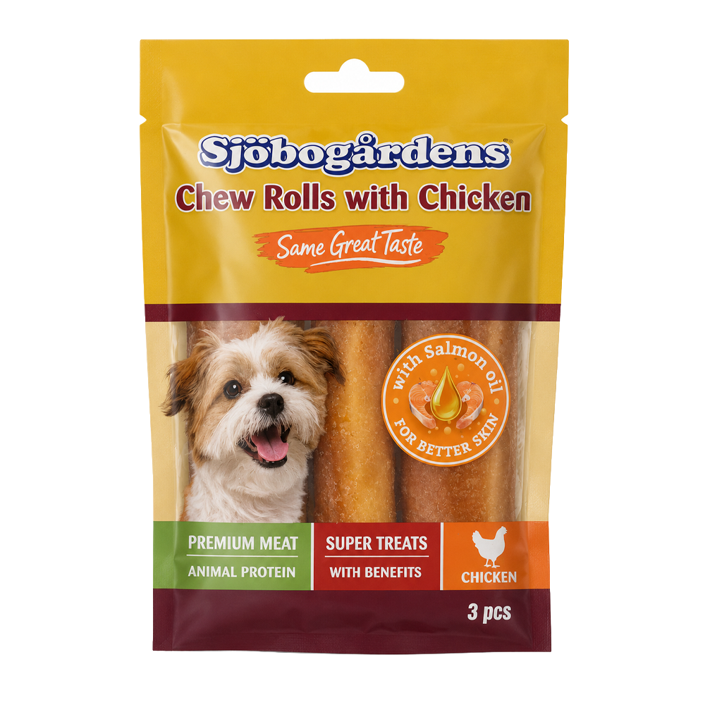 Sjöbogårdens Chew Rolls with chicken - 3 pack
