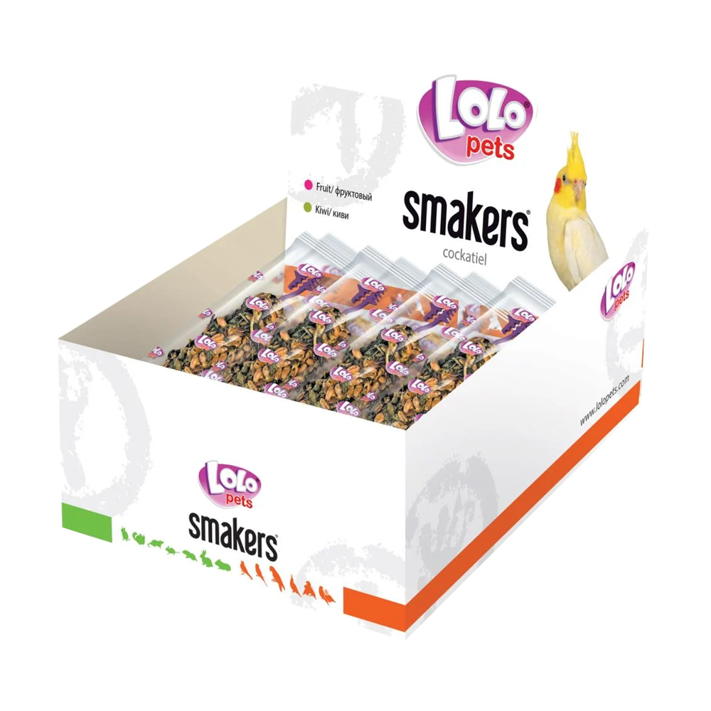 Smakers Nymfeparakit Kiwi - 1 stk.