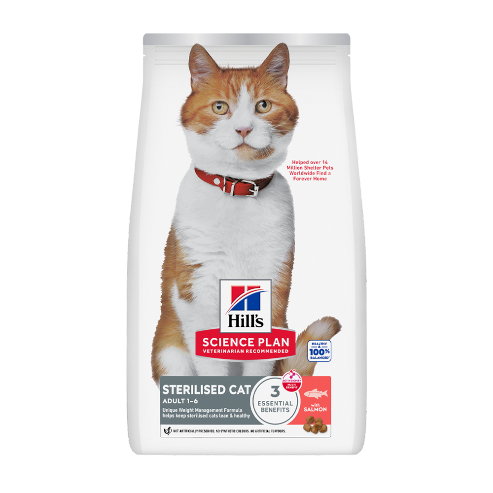 Science Plan Feline Voksen Steriliseret Laks - 7 KG