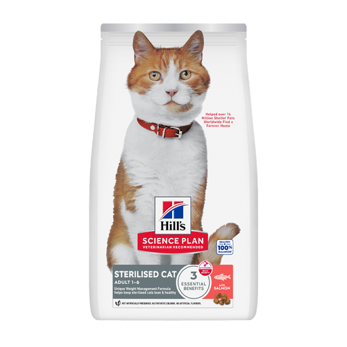 Science Plan Feline Voksen Steriliseret Laks - 7 KG