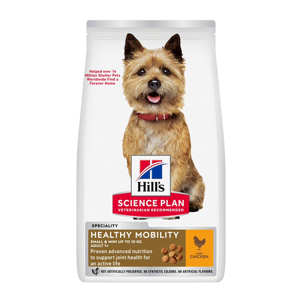 Science Plan Canine Adult Healthy Mobility Small & Mini Kylling - 1,5 kg