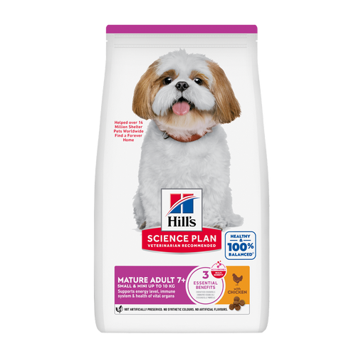 Science Plan Hundefoder med kylling, små og mellemstore katte - 3 kg
