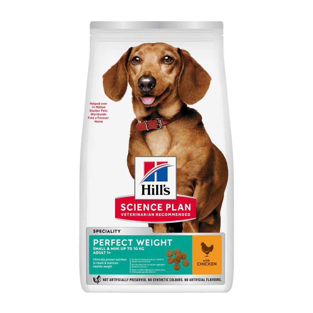Science Plan Canine Adult Perfect Weight Small & Mini Kylling