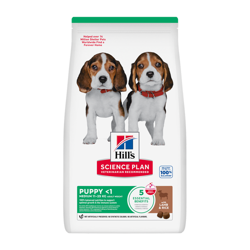 Science Plan Puppy Medium Lam & Ris