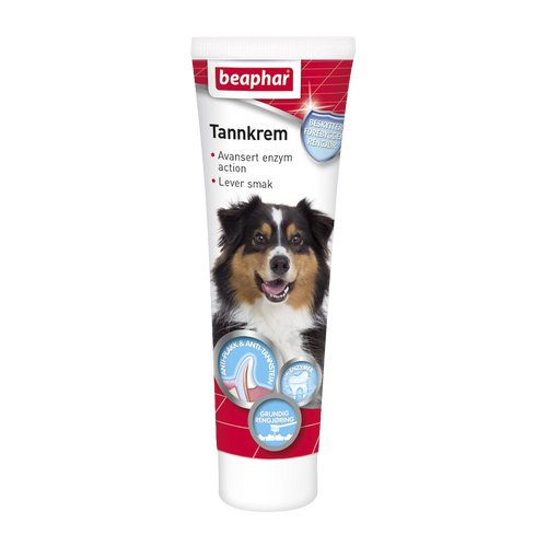 Tandpasta med enzymer til hund og kat