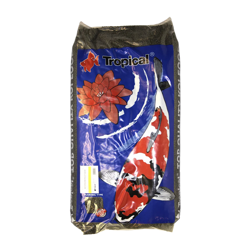 Tropical Koi Spirulina Pellet Størrelse M - 15 KG