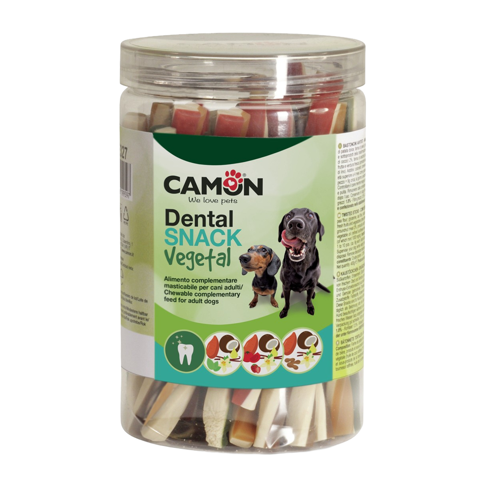 Veg. Dental Snacks - sødkartoffel/mynte/tomat/jordnød