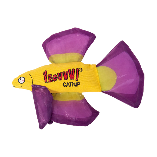 Yeowww Katteurt Mo Betta Fisk Lilla - 16,5x12,7x2,5 CM