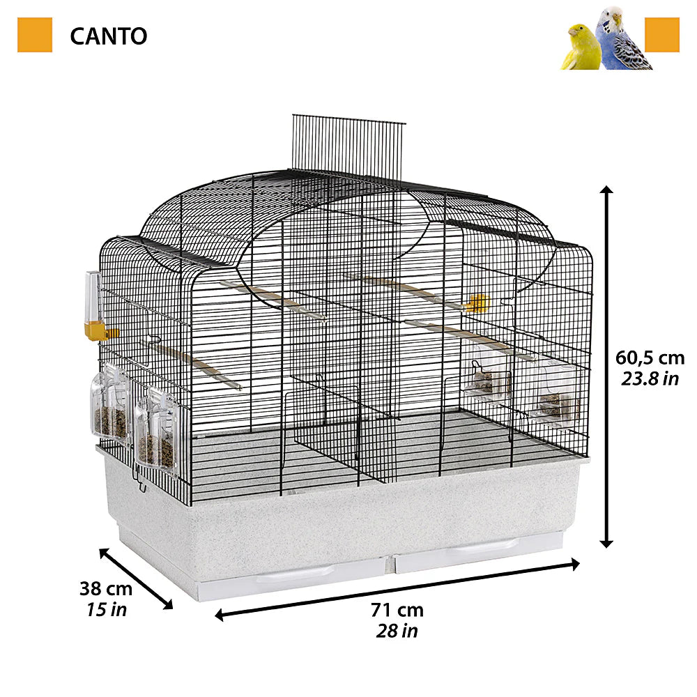 Fuglebur Canto - Sort