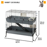 Kaninbur Rabbit 120 Dobbelt