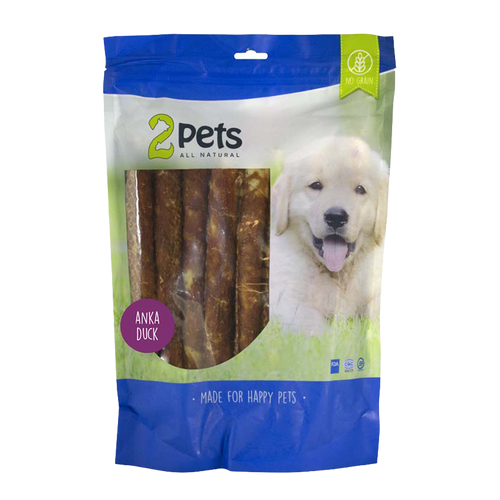2PETS Tyggerulle M Andefilet - 28 CM - 12 PAKKER
