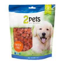 2PETS Dogsnack Kyllingeterninger - 400 G
