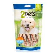 2PETS Hundesnack Kylling &amp; Fisk Twist - 100 G