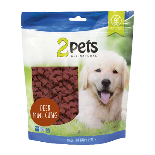 2PETS Dogsnack Hjorte Minikuber