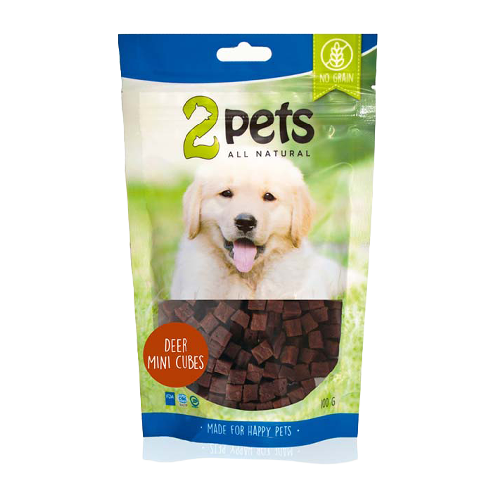 2PETS Dogsnack Deer Minicubes