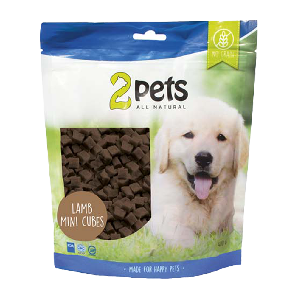 2PETS Dogsnack Lam Miniterninger