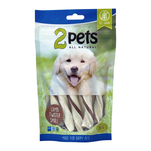 2PETS Tygge Twister M Lam Lille - 80 G