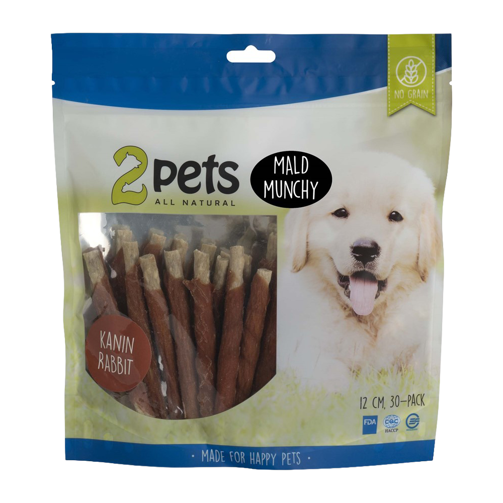 2PETS Tyggepinde til Kanin - 12 CM - 30 PAKKER