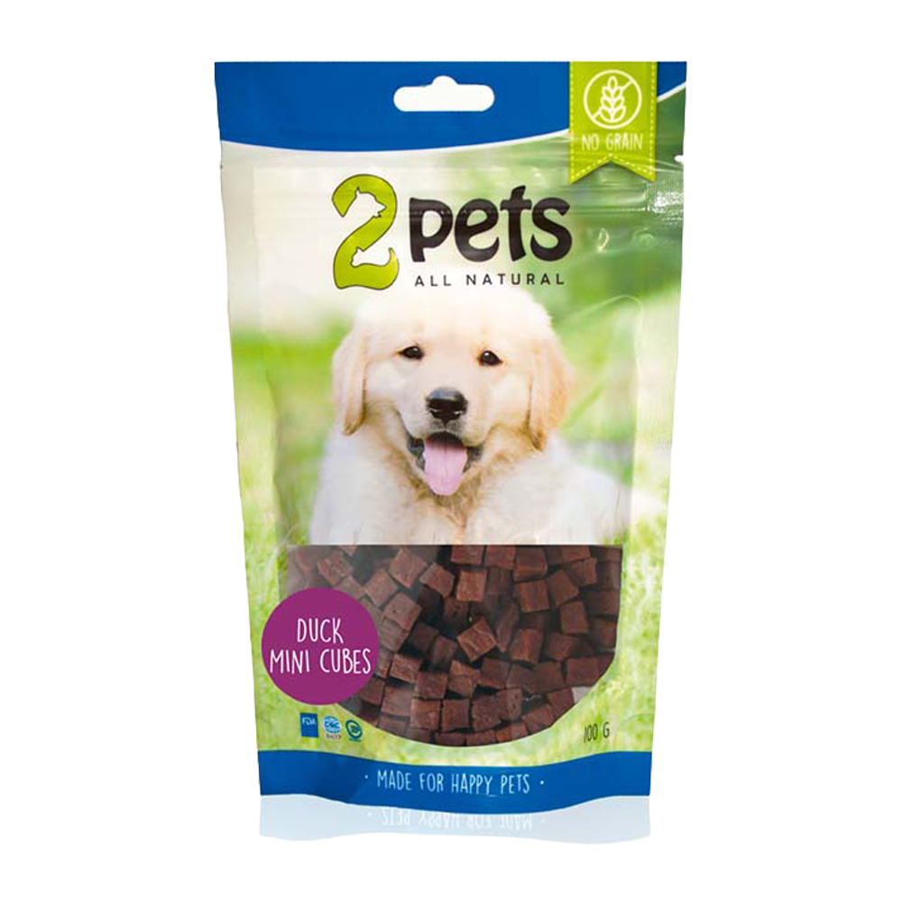 2PETS Dogsnack Duck Minicubes