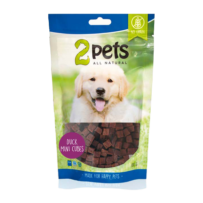 2PETS Dogsnack Duck Minicubes