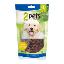 2PETS Dogsnack Ostrich/Struts Minicubes