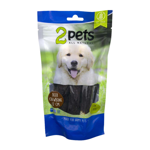 2PETS Tyggerulle M Hjort - 28 CM - 3 PAKKER