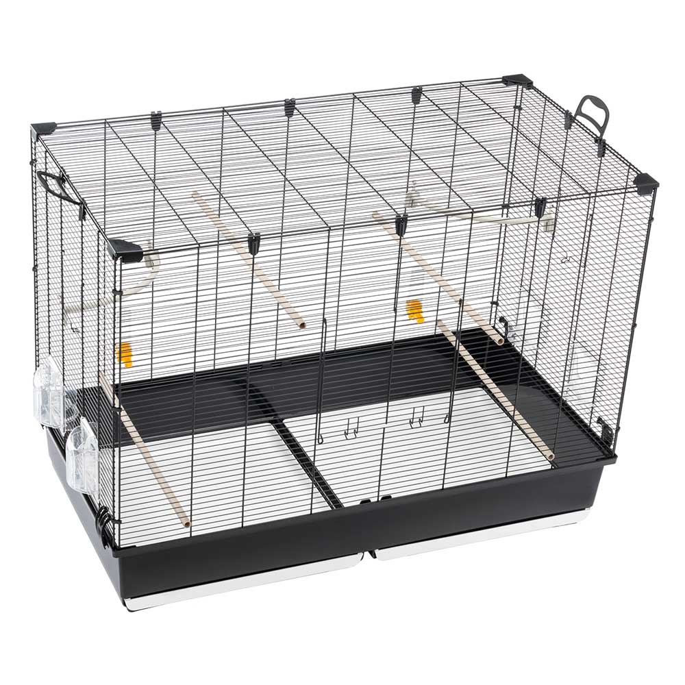 Fågelbur Piano 7 - Svart