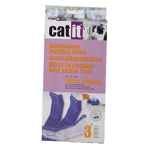 Kulfilter til Catit vandfontæne - 3 stk.