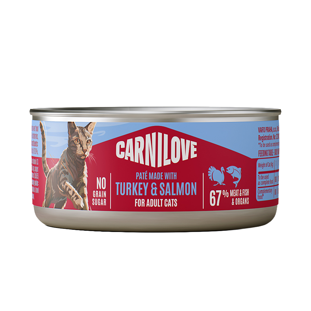 CL Cat Can Paté Turkey & Salmon - 100 G
