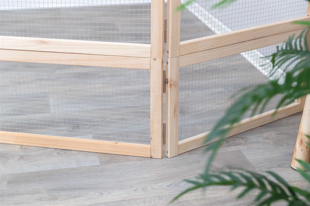 Innehage Marsvin Trä i 4 delar