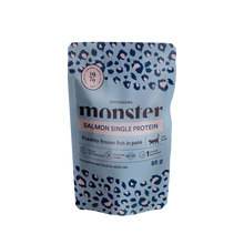 Monster Cat Pouches Voksen Laks 85 g (8-pak)