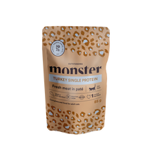 Monster Cat Pouches Voksen Kalkun 85 g (8-pak)